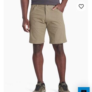 Kuhl RAMBLE Tough lightweight quick dry 8 pockets patina dye shorts size 32